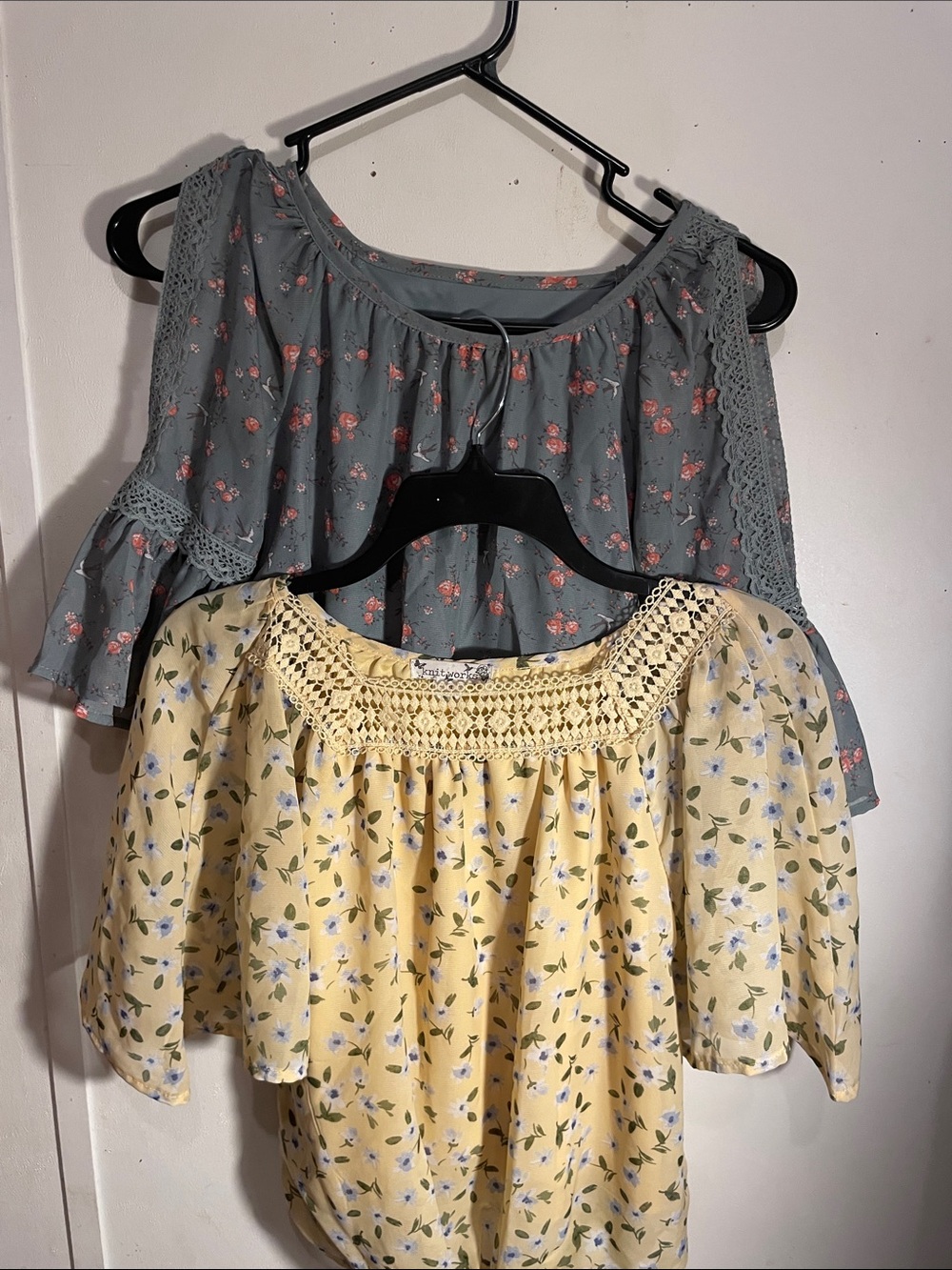 2 Tops by Knit Works